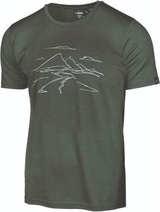 Ivanhoe of Sweden Underwool Ceasar Mountain Merinoshirt f&uuml;r Herren | gr&uuml;n