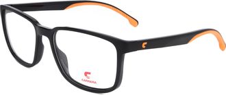 Carrera Mens 55 mm Black Opticals