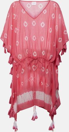 Anna Kosturova Sand Dollar tie-dye cotton kaftan