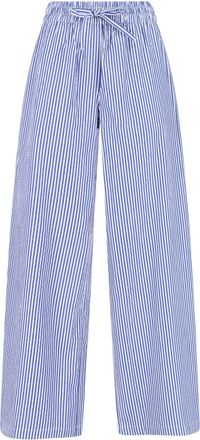P.A.R.O.S.H. Mid-Rise Striped Cotton Pants