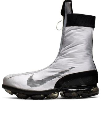 Nike Air VaporMax Flyknit Gator ISPA Silver AR8557-001