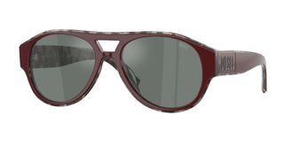 Diesel DL2023U 20726V Mens Sunglasses Burgundy Size 54