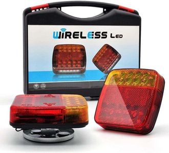 OEM Luces Traseras Led Inal&aacute;mbricas Magn&eacute;ticas De 12 V Para Remolque, Cami&oacute;n Y Caravana - Homologaci&oacute;n Ece Emc - F&aacute;cil Instalaci&oacute;n - Ulisem
