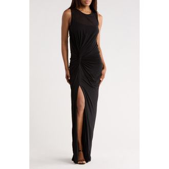 Diane Von F&uuml;rstenberg Veronica Sleeveless Maxi Dress in Black at Nordstrom Rack, Size Xx-Small