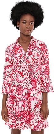 Lilly Pulitzer Delany Dress Womens Dress Coconut Spicy Socialite : XXS, Cotton
