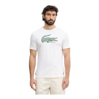 Lacoste Hombre, Camisetas, Blanco, Talla: M