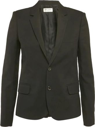 Saint Laurent Wollen blazer - Zwart