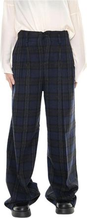 Alessia Santi Wijde broek - Dames - Wijde Broeken - Zwart - XS - Broeken