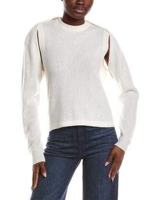 Naadam Coastal Cashmere Convertible Sweater