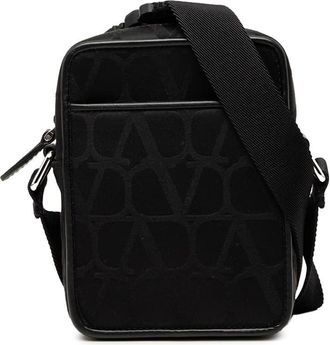 Valentino Pre-owned Valentino Small Nylon Iconographe VLogo Loco Crossbody Ladies SA4OK6P6189RV70K
