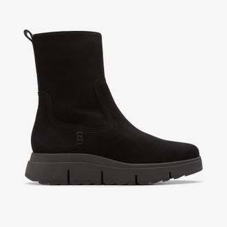 Clarks Loriini May Black Suede