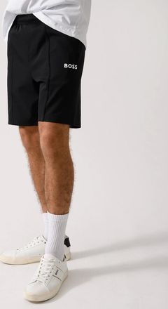 HUGO BOSS Mens BOSS Green Headlo MB Mens Shorts - Black 001 - Size: 37/36/32