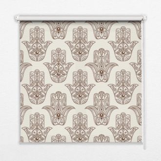 Tulup Tenda A Rullo Interna Per Finestra - Tenda Filtrante Luce - Tenda Privacy - Tenda Decorativa Rettangolare - Rullo Per Interni - (100 Cm X 100 Cm) - Mo