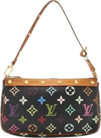 Louis Vuitton Pre-owned Pochette - Dames - Vintage Schoudertas - Veelkleurig - ONE Size - Vintage
