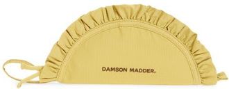 Damson Madder Ruffle Half Moon Makeup Bag in Green at Nordstrom