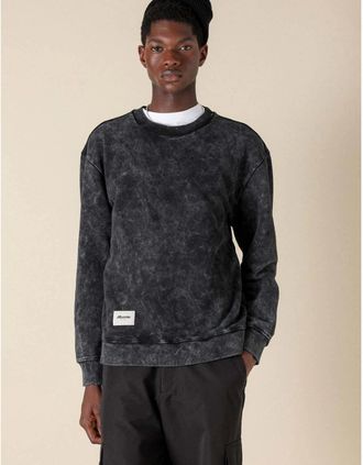 Mizuno Mens Sportstyle Crewneck Sweatshirt - Black - Size: 38