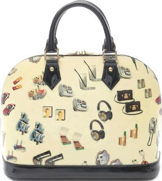 Louis Vuitton Borsa a mano Sticker Animation Alma PM - Bianco