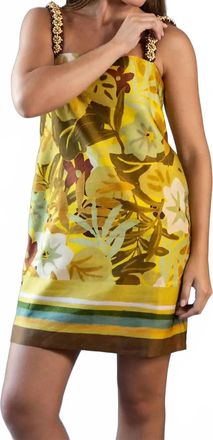 Alemais Maxi Mini Dress In Yellow