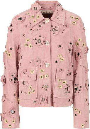 Marni Giacca con borchie - Rosa