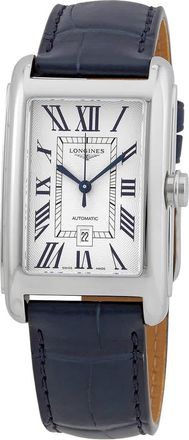 Longines Automatic Silver Dial Blue Leather Mens Watch L5.757.4.71.9