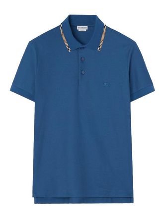 Burberry Logo Cotton Polo Shirt