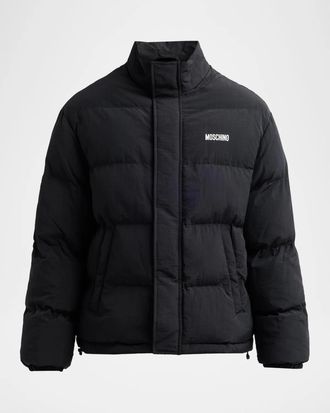 Moschino Men & apos;s Logo Puffer Jacket