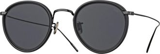 Eyevan 7285 717-E Zonnebril - unisex - Zonnebrillen - Zwart - 46 MM - Accessoires