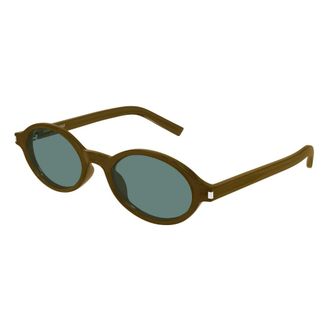 Saint Laurent SL 751 Jeanne Zonnebril - Dames - Accessoires - Bruin - Maat: 50 MM Nylon