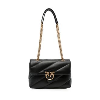 Pinko Love Puff Classic Small - female - PINKO - Shoulder Bags - Black - ONE SIZE - Bags