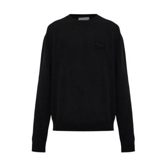 Givenchy Couture Seam Crewneck Sweater - Heren - Truien - Zwart - Maat: L Zijde