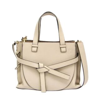 Loewe Tweedehands leren schoudertassen - Dames - Vintage Handtas - Beige - ONE Size - Leer - Vintage