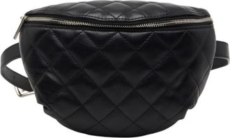 Chanel Black Leather Sling Bag (Pre-Owned)