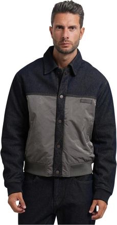 A|X Armani Exchange Chaqueta Blus&oacute;n - Jackets - Hombre - Azul - 2XL