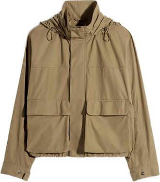 Christophe Lemaire Hooded Pockets Rain Parka