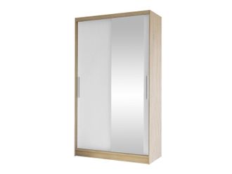 Mirjan24 Armario Closico Structor Vi, Roble Sonoma + Blanco, 200x100x58cm, Puertas De Armario: Correderas, N&uacute;mero De Estantes: 4
