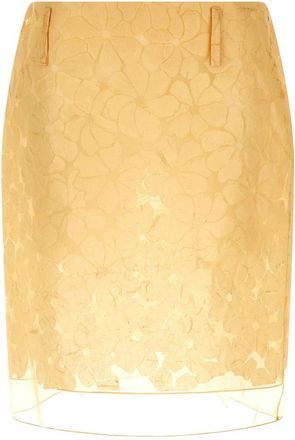 Marni Midi Rok - Dames - Kokerrokken - Geel - 2XS - Rokken