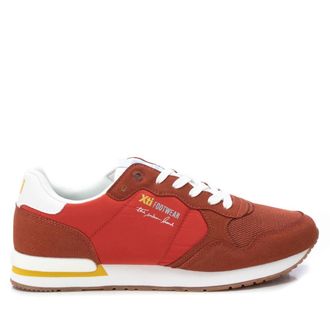 Xti Marty Mens Classic Sneakers 141211 Red - Size 7.5