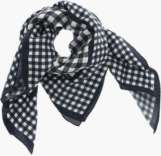 Woolrich Silk Gingham Scarf size One Size