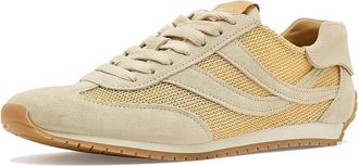 Vince Oasis Runner Raffia-W Lace-Up Womens Shoes Moonlight : 9.5 M, Suede