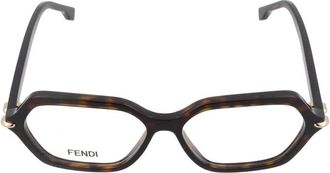 Fendi Selleria Optisch Montuur - Dames - Brillen - Zwart - 54 MM - Accessoires