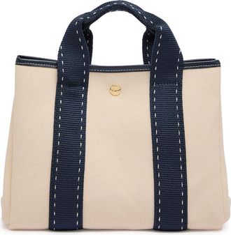 Rue de Verneuil Travers&eacute;e S Sellier Canvas Tote bag - White - One Size