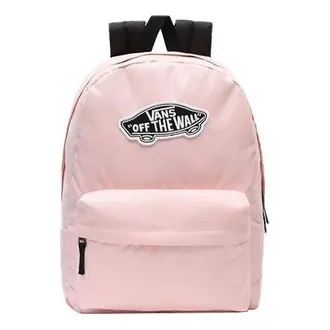 Vans (WMNS) Vans Skateboard Logo Realm Backpack Pink VN0A3UI6ZJY