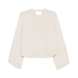 VANIS&Eacute; Round-neck Knitwear - Knitwear - Mujer - Beige - S