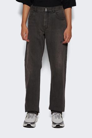 Givenchy Straight Fit 5-Pocket Jeans - Black