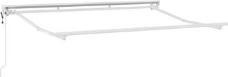 vidaXL Electric Awning Frame 3,5 X 2,5 M Blanco Vidaxl