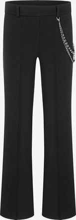 Cambio Ausgestellte Jerseyhose mit Kettenelementen Francoise