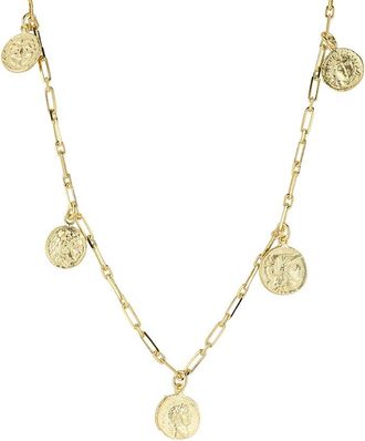 Sphera Milano 14K Gold Plated Cz Necklace