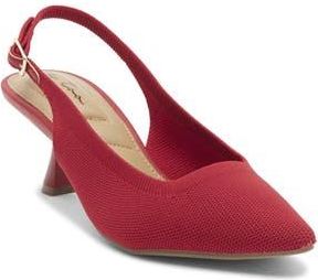 Me Too Zani Kitten Heel Slingback Pump in Red at Nordstrom Rack, Size 9.5
