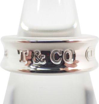 Tiffany & Co. Silver Sterling Silver 925 Band Ring (Pre-Owned)