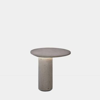 Netlighting Moal Outdoor LED Bollard Cement IP66 13.7W 3000K in Grey